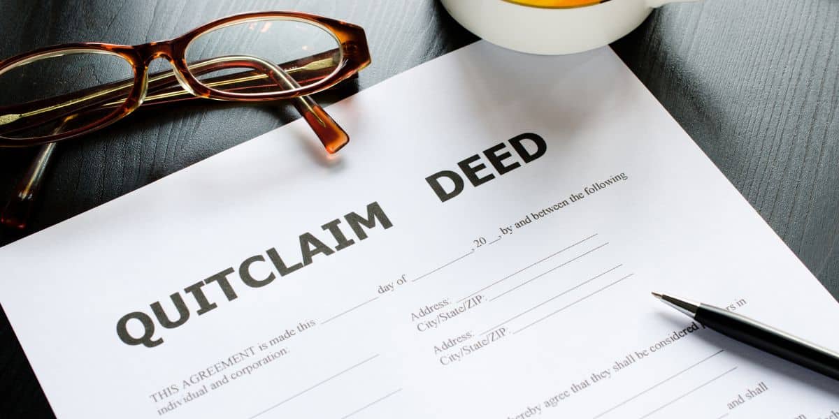 quitclaim deed